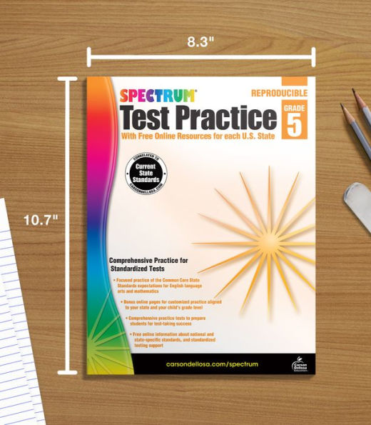 Spectrum Test Practice, Grade 5