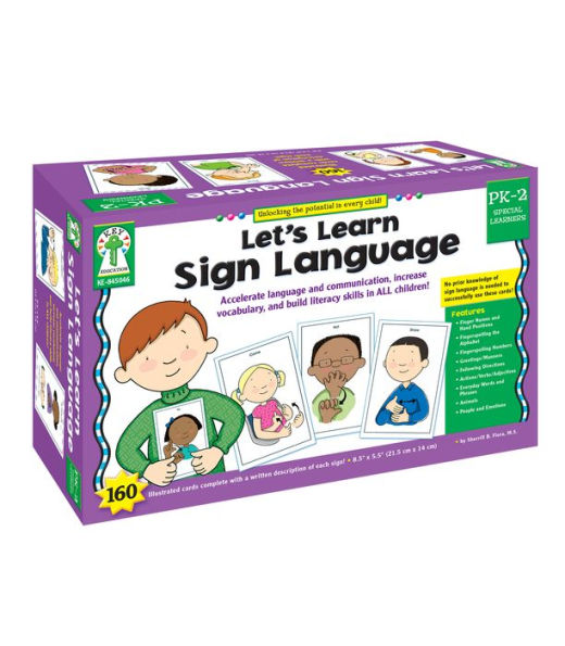 Let's Learn Sign Language, Grades PK - 2