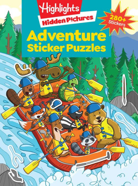 Adventure Puzzles (Highlights Sticker Hidden Pictures)