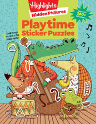 Title: Playtime Sticker Puzzles, Author: Highlights