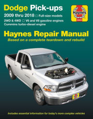 Title: Dodge V6 & V8 Gas & Cummins turbo-diesel pick-ups (09-18) Haynes Repair Manual: Full-size models * 2WD & 4WD * V6 and V8 gasoline engines * Cummins turbo-diesel engine, Author: Editors of Haynes Manuals