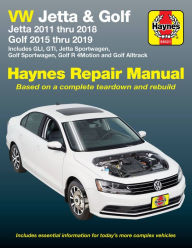 Download books at google VW Jetta and Golf Haynes Repair Manual: Jetta 2011 thru 2018 * Golf 215 thru 2019 * Includes GLI, GTI, Jetta Sportwagen, Golf Sportwagen, Golf R 4Motion and Golf Alltrack 9781620923665