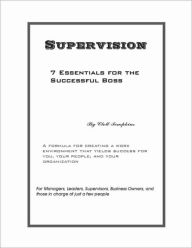 Title: Supervision, 7 Essentials for the Successful Boss, Author: Clell Tompkins