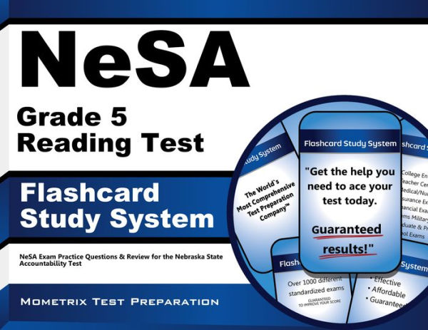 NeSA Grade 5 Reading Test Flashcard Study System