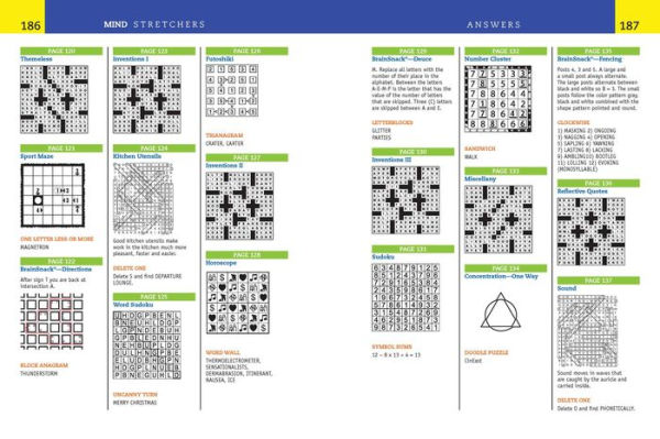 Reader's Digest Mind Stretchers Puzzle Book: Number Puzzles, Crosswords, Word Searches, Logic Puzzles & Surprises