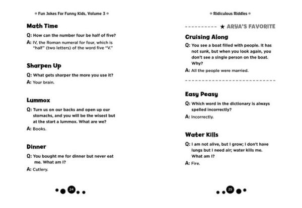 Reader's Digest Fun Jokes for Funny Kids Vol. 3