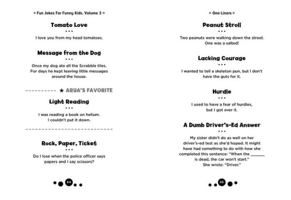 Reader's Digest Fun Jokes for Funny Kids Vol. 3