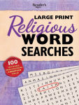Alternative view 1 of Reader's Digest Large Print Religious Word Search: 100 Easy-to-read Brain-challenging Christian puzzles