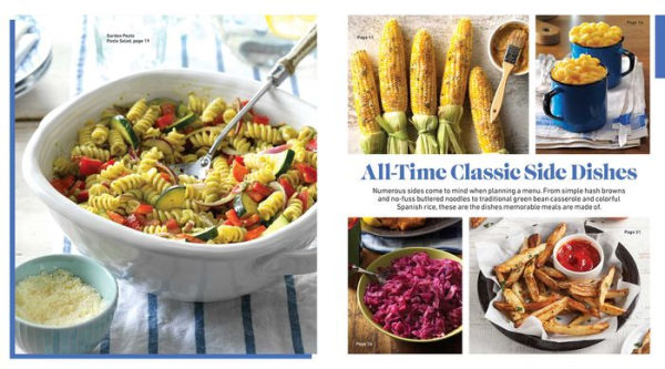 Taste of Home Sides, Salads & More: 345 side dishes, pasta salads, leafy greens, breads & other enticing ideas that round out meals.