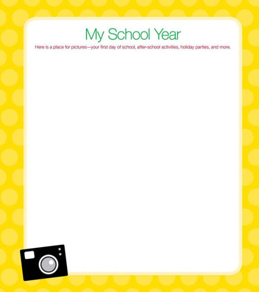 School Years Record Book: Capture and Organize Memories from Preschool through 12th Grade