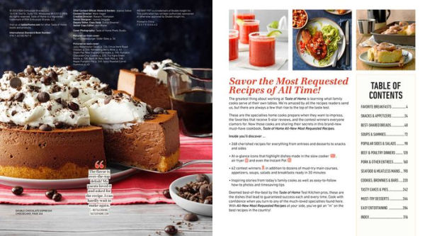 Taste of Home All-New Most Requested Recipes: The country's best family