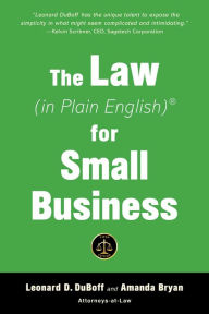 Title: The Law (in Plain English) for Small Business (Fifth Edition), Author: Leonard D. DuBoff