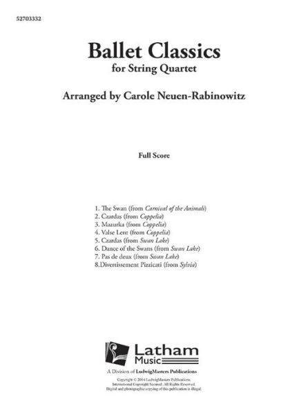 Ballet Classics: Conductor Score