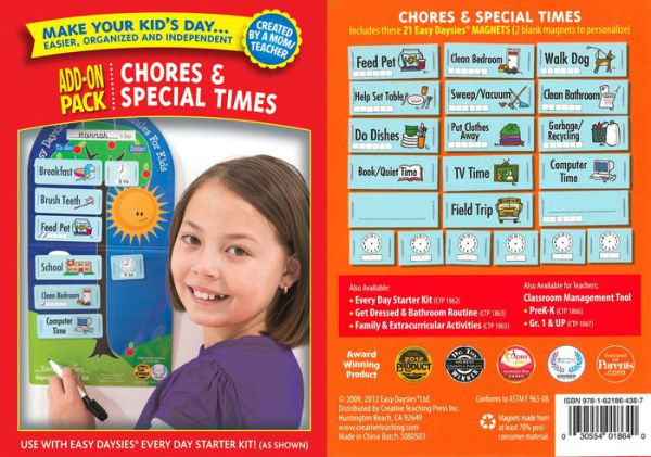 Easy Daysies Chores & Special Times Add-on Pack