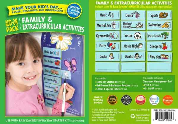 Easy Daysies Family & Extracurricular Add-on Pack