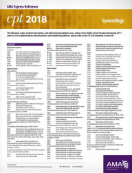 Title: CPT 2018 Express Reference Coding Card: Gynecology / Edition 1, Author: AMA