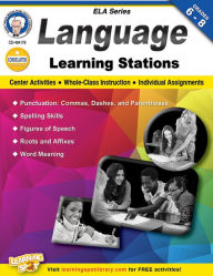 Title: Language Learning Stations, Grades 6 - 8, Author: Schyrlet Cameron