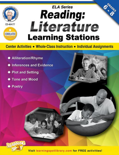 Reading, Grades 6 - 8: Literature Learning Stations