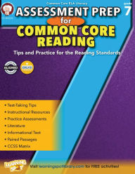 Title: Assessment Prep for Common Core Reading, Grade 7, Author: Cameron
