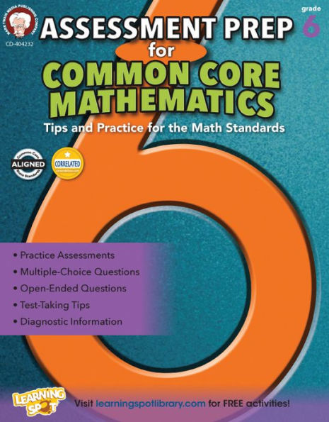 Assessment Prep for Common Core Mathematics, Grade 6