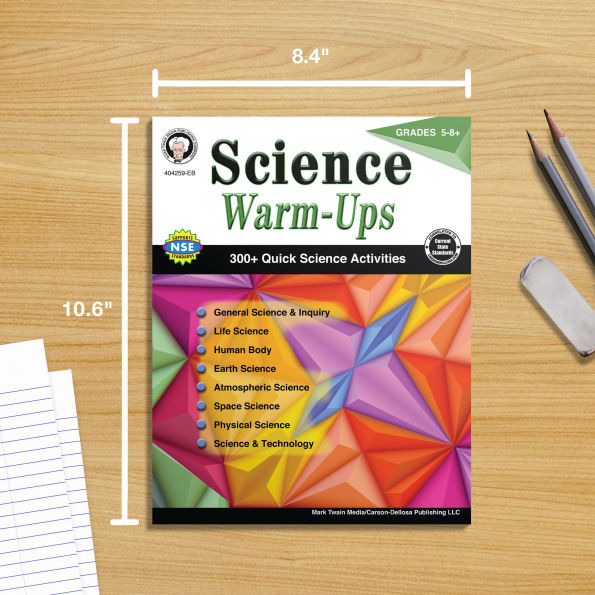 Science Warm-Ups, Grades 5 - 8