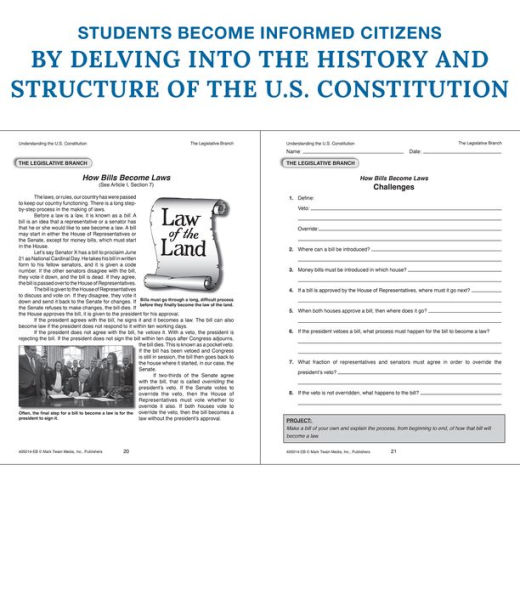 Understanding the U.S. Constitution, Grades 5 - 12