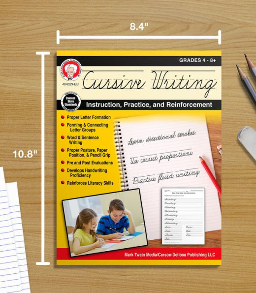 Cursive Writing: Instruction, Practice, and Reinforcement, Grades 4 - 9