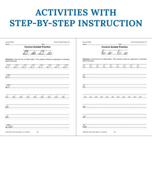 Cursive Writing: Instruction, Practice, and Reinforcement, Grades 4 - 9