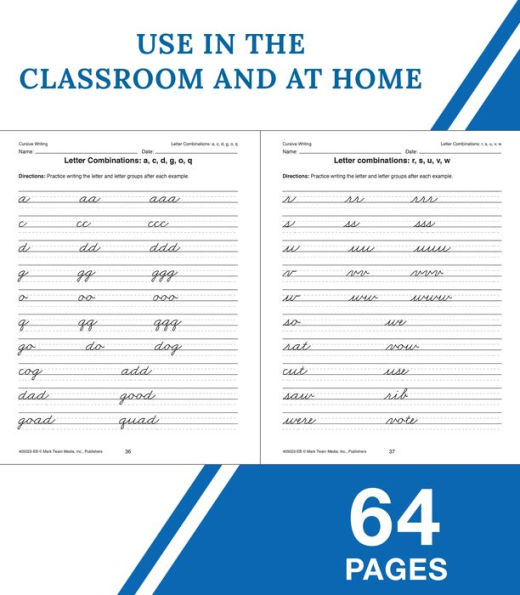 Cursive Writing: Instruction, Practice, and Reinforcement, Grades 4 - 9