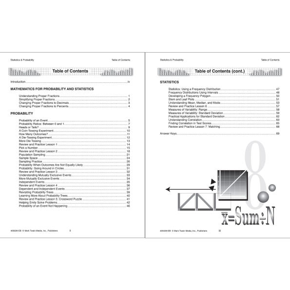 Statistics & Probability, Grades 5 - 12