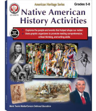 Google books download free Native American History Activities Workbook, Grades 5 - 8: American Heritage Series by Schyrlet Cameron, Schyrlet Cameron in English