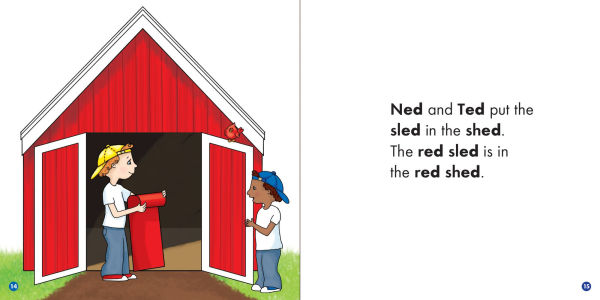 Ned, Ted, and the Red Shed