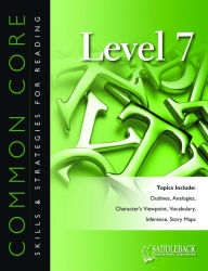 Title: Common Core Skills & Strategies for Reading Level 7, Author: Saddleback Educational Publishing