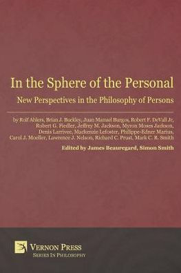 the Sphere of Personal: New Perspectives Philosophy Persons