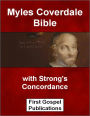 Myles Coverdale Bible with Strong's Concordance