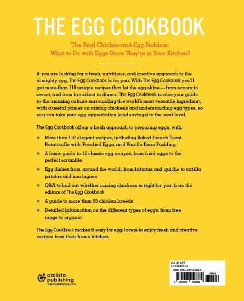 The Egg Cookbook: Creative Farm-to-Table Guide to Cooking Fresh Eggs