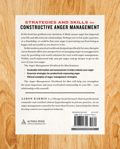 Anger Management Workbook for Men: Take Control of Your Anger and Master Your Emotions