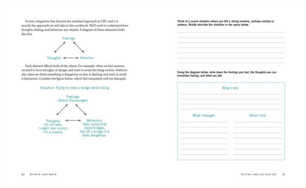 Retrain Your Brain: Cognitive Behavioral Therapy in 7 Weeks: A Workbook for Managing Depression and Anxiety