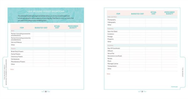 The Budget-Savvy Wedding Planner & Organizer: Checklists, Worksheets, and Essential Tools to Plan the Perfect Wedding on a Small Budget