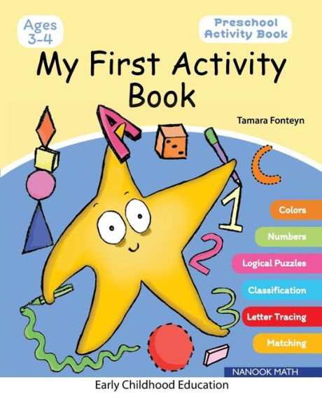 My First Activity Book: Activity for 4-year-olds