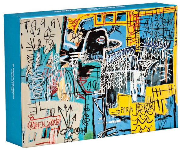 Jean-Michel Basquiat FlipTop Notecards: 20 Full Size Notecards and Envelopes in a Keepsake Box