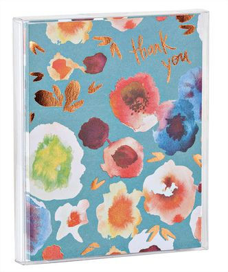 Blooms Thank You Notecard Set