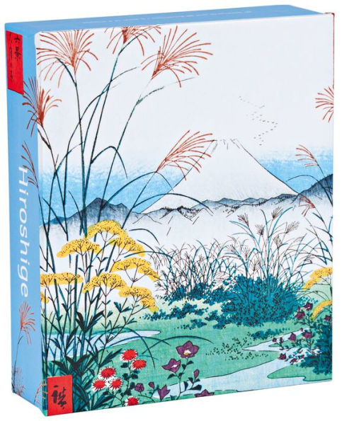 teNeues - QuickNotes: Seasons by Hiroshige, Notecards with Box, Blank Inside, 20 Full Color Notecards with 20 Envelopes, Gift Box with Magnetic Enclosure, 4 Each of 5 Designs: Our Standard Size Set of 20 Notecards in a box with Magnetic Closure