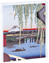 Title: teNeues - Notecard Set: Hiroshige, Blank Inside, 10 Full Color Notecards with 10 Envelopes, 1 Design, Clear Box, Golden Foil Accents: 10-Full Color, Standard Size Illustrated Notecards with Envelopes, Author: teNeues