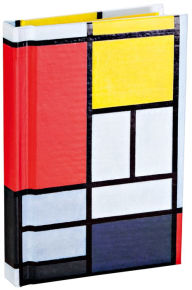 Title: teNeues - Mini Notebook: Piet Mondrian, Hardcover, 120 Dot-Grid Pages with Lay Flat Binding: Pocket Size Mini Hardcover Notebook with Painted Edge Paper, Author: teNeues