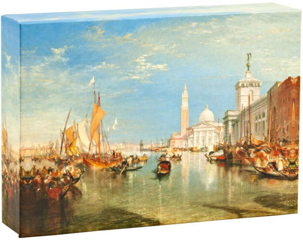teNeues - FlipTop: Venice by J.M.W. Turner Notecards, 20 Full Color Notecards, 20 Classic White Envelopes, Keepsake Box, Fliptop Magnetic Enclosure: 20 Full Size Notecards and Envelopes in a Keepsake Box