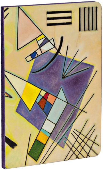 Black and Violet by Vasily Kandinsky A5 Notebook: Our A5 Size Standard Paperback Notebook