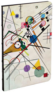 Title: teNeues - Small Bullet Journal: Wassily Kandinsky, Notebook, Composition 8, Abstract Design Artwork, Dot-Grid Paper - 120 Pages: Slim format Small Bullet Journal with Dot-Grid Pages, Author: teNeues
