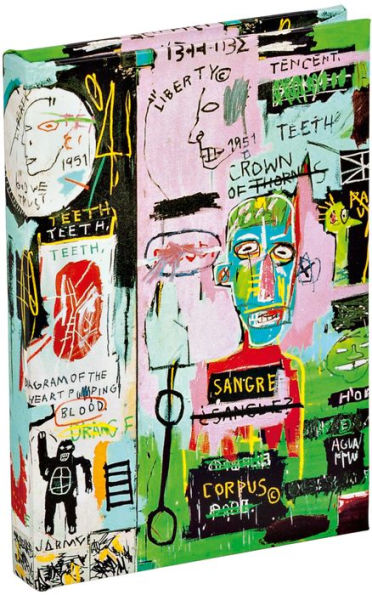teNeues - Mini Sticky Book: In Italian by Jean-Michel Basquiat, Sticky Notes, Hardcover Notepad, Pocket-Sized - 130 Full Color Sticky Notes Inside: Portable Pad of Sticky Notes in a Booklet