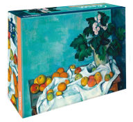 Title: Still Life with Apples by Cezanne 500-Piece Puzzle: 500-Piece Puzzle in a compact 2-piece box